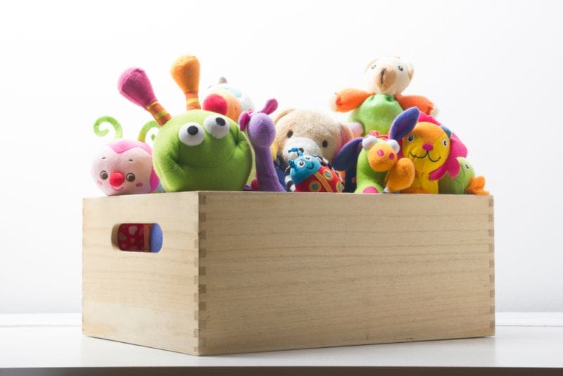 caja de juguetes