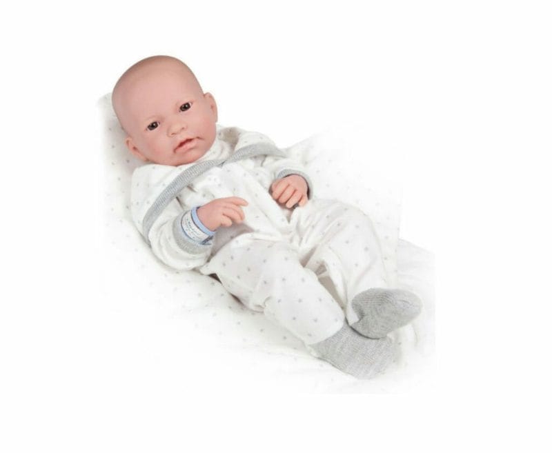Muñeco Newborn Recién Nacido con Manta y Accesorios